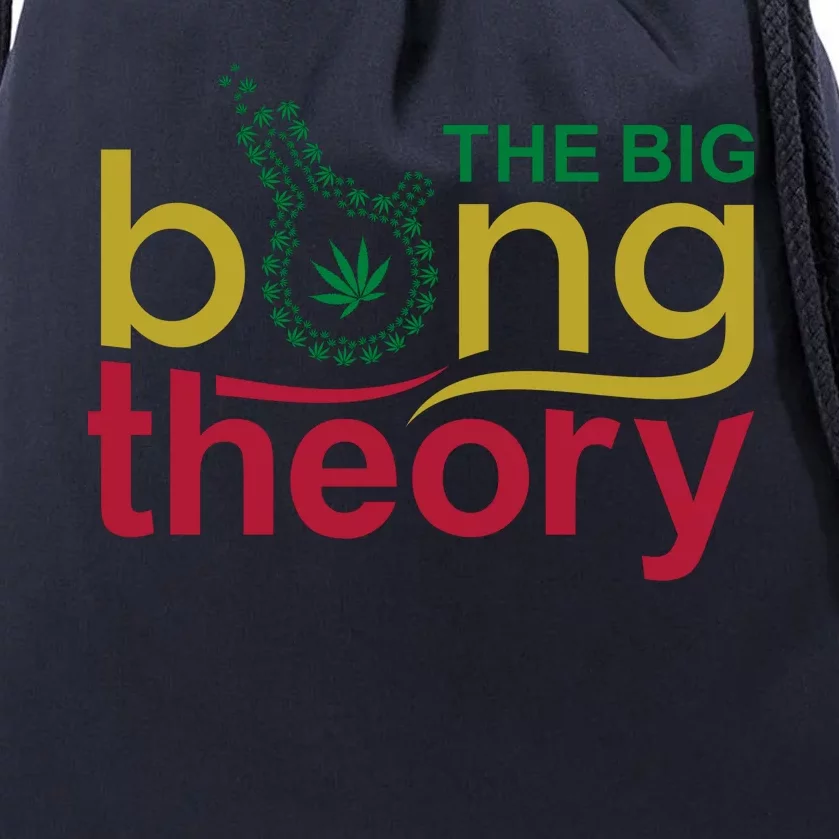 The Big Bong Theory Funny Drawstring Bag