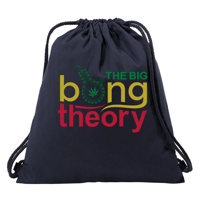 The Big Bong Theory Funny Drawstring Bag