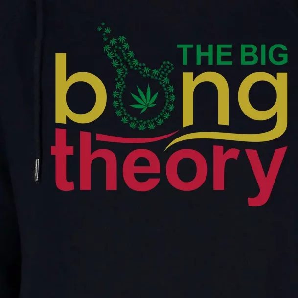 The Big Bong Theory Funny Womens Funnel Neck Pullover Hood