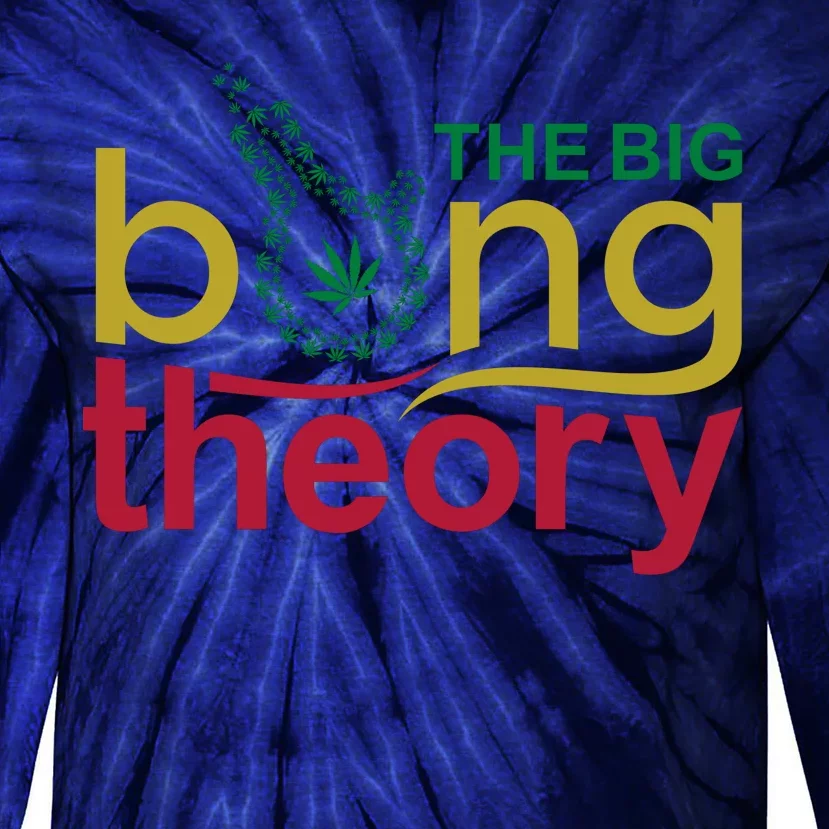 The Big Bong Theory Funny Tie-Dye Long Sleeve Shirt