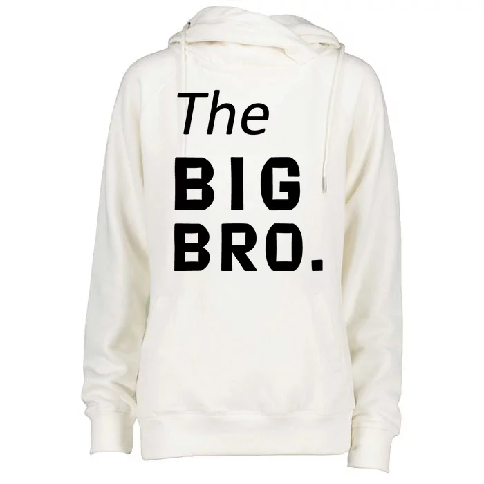 The Big Brother Womens Funnel Neck Pullover Hood