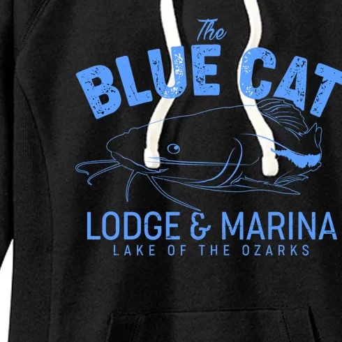 The Blue Cat Lodge & Marina Women's Fleece Hoodie