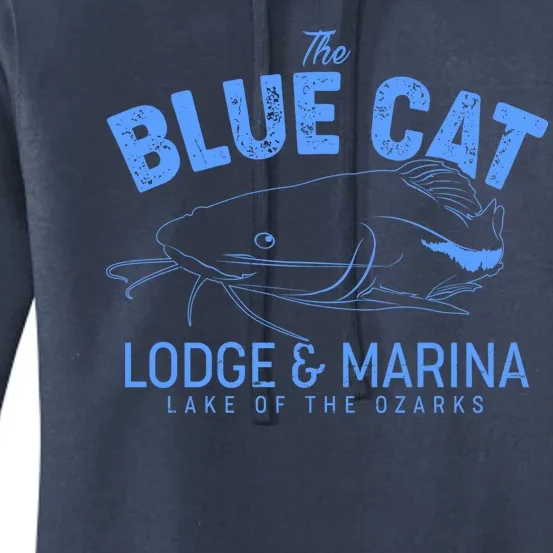 The Blue Cat Lodge & Marina Women's Pullover Hoodie