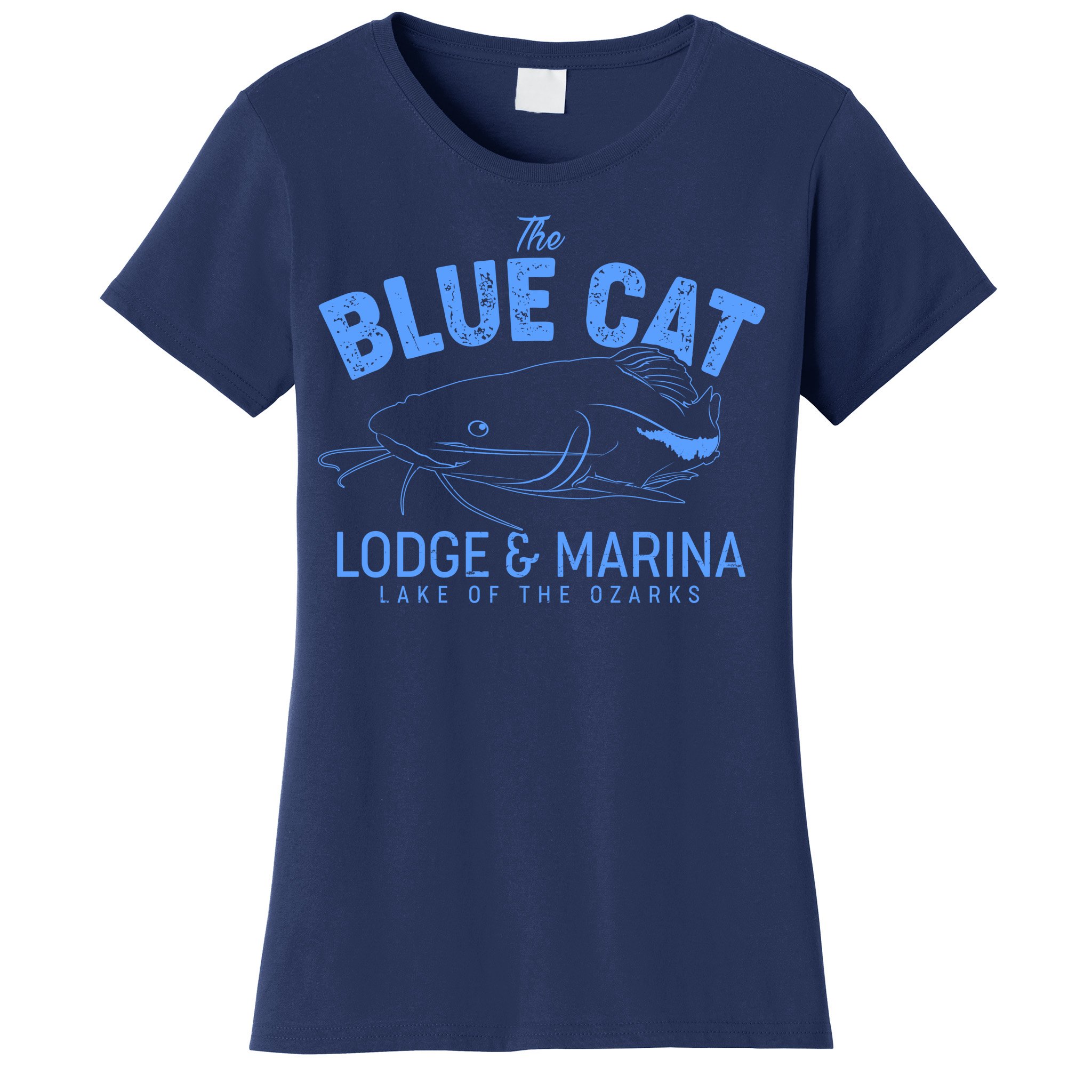 The Blue Cat Lodge & Marina Women's T-Shirt