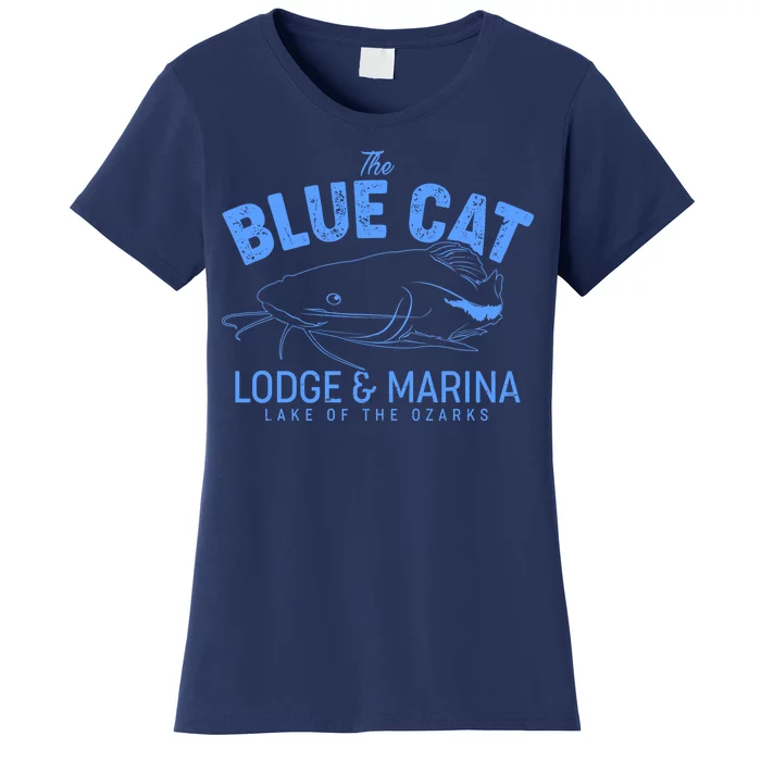 The Blue Cat Lodge & Marina Women's Plus Size T-Shirt