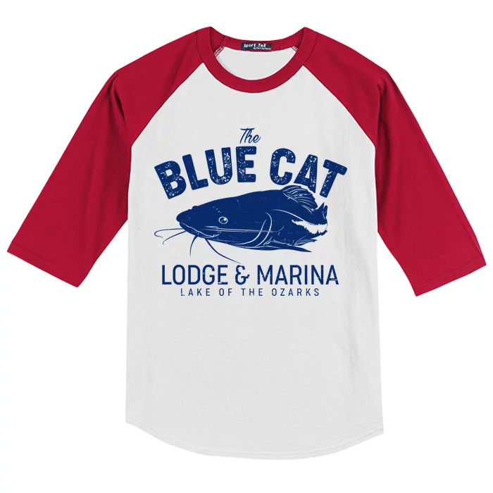 The Blue Cat Lodge & Marina Kids Colorblock Raglan Jersey