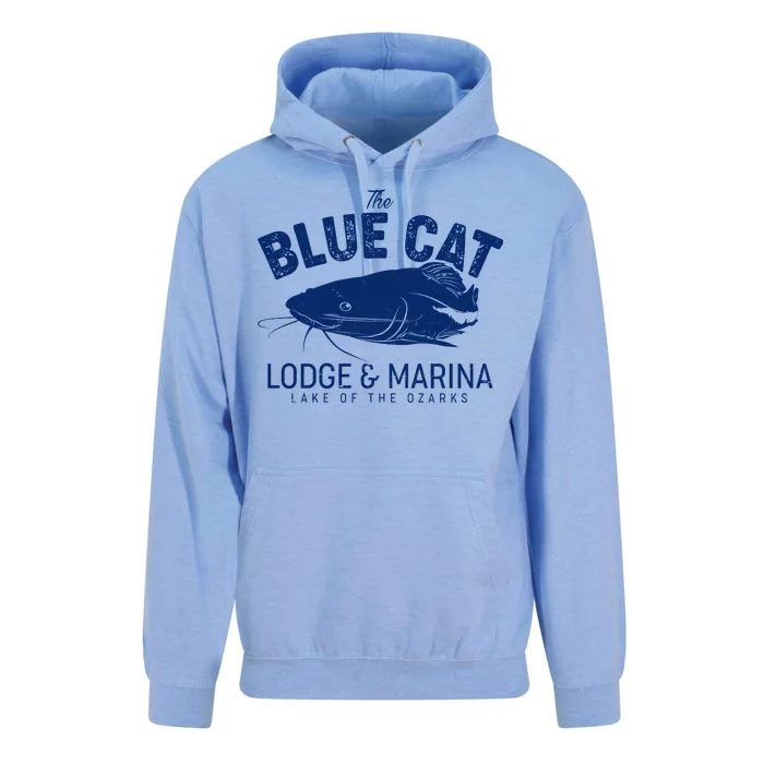 The Blue Cat Lodge & Marina Unisex Surf Hoodie