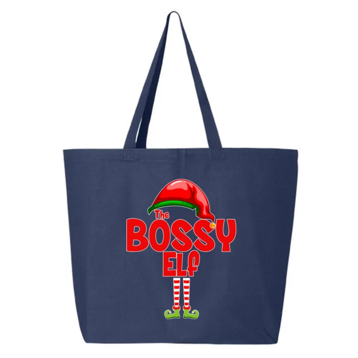 The Bossy Elf Matching Christmas 25L Jumbo Tote