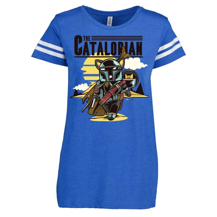 The Catalorian Enza Ladies Jersey Football T-Shirt