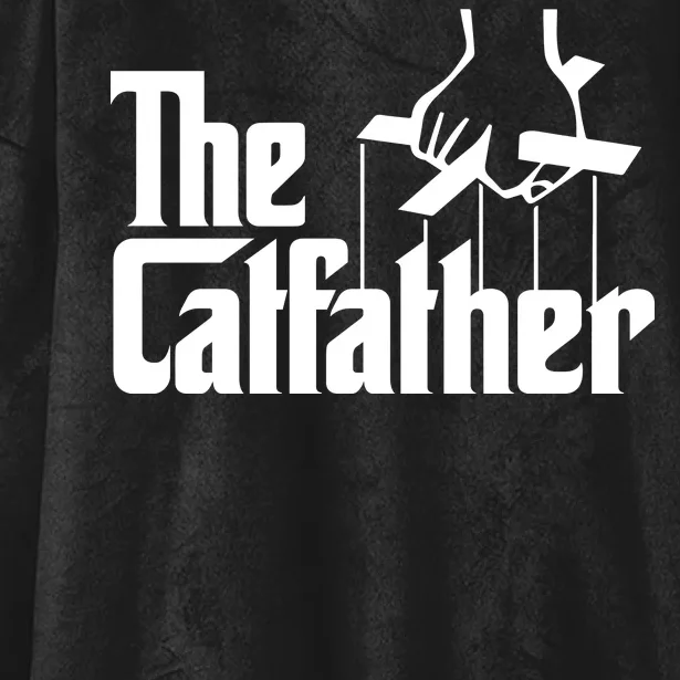 The Catfather Hooded Wearable Blanket