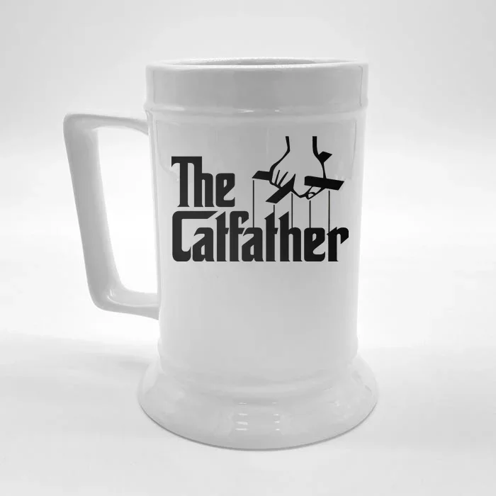 The Catfather Front & Back Beer Stein