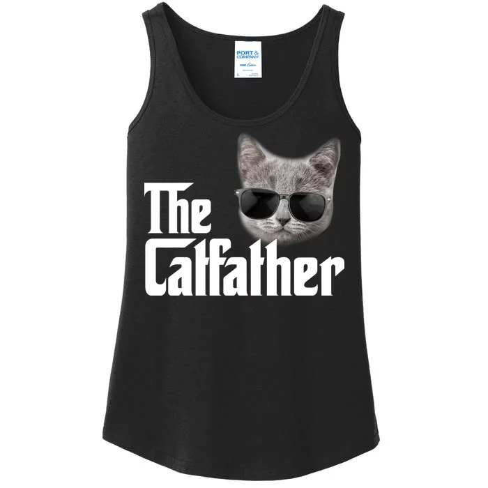 The Catfather Cool Movie Parody For Dads Ladies Essential Tank