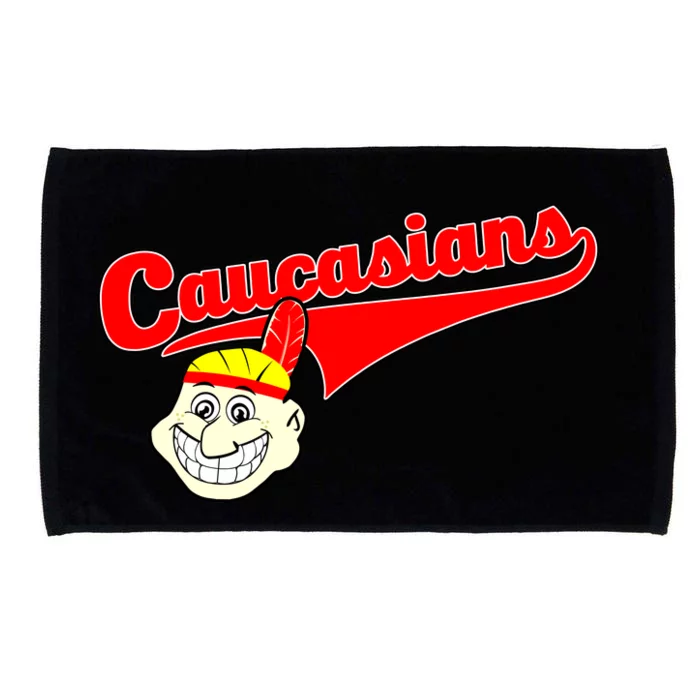 The Caucasians Rude Indians Design Microfiber Hand Towel