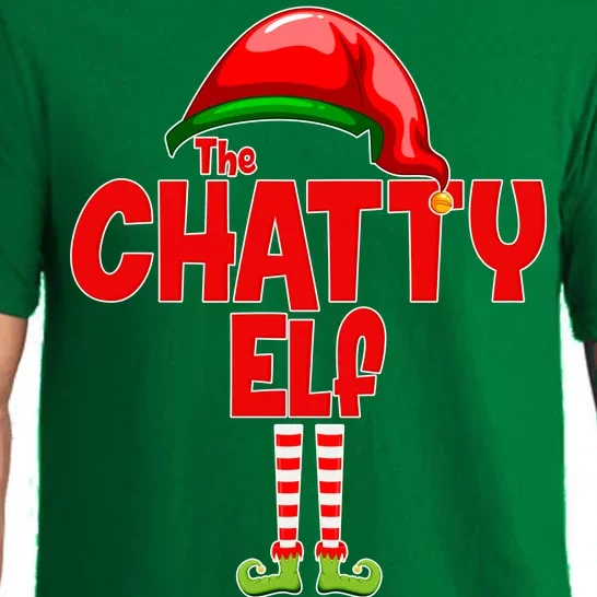 The Chatty Elf Christmas Pajama Set