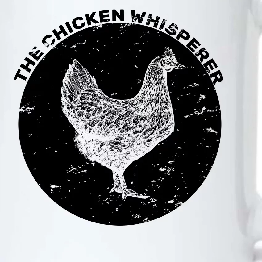 The Chicken Whisperer Black Color Changing Mug