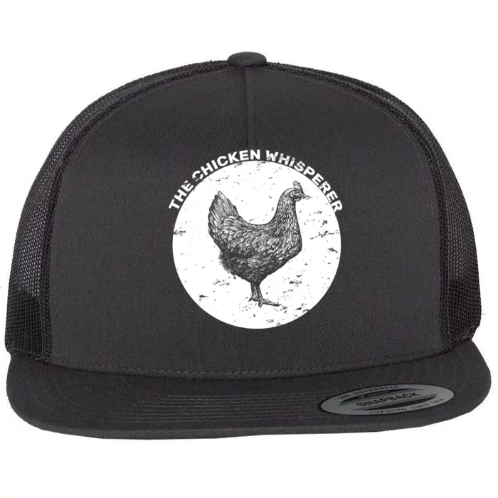 The Chicken Whisperer Flat Bill Trucker Hat