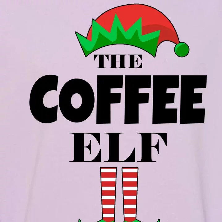 The Coffee Elf Family Matching Christmas Garment-Dyed Sweatshirt