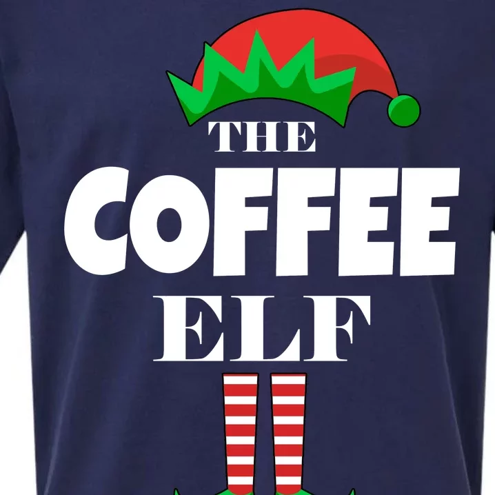 The Coffee Elf Family Matching Christmas Sueded Cloud Jersey T-Shirt