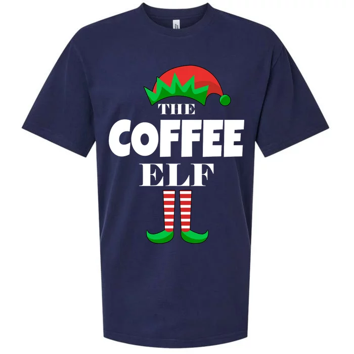 The Coffee Elf Family Matching Christmas Sueded Cloud Jersey T-Shirt