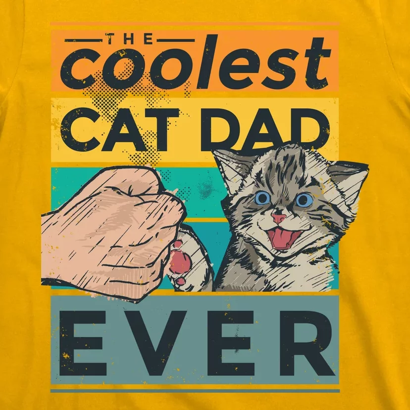 Cat dad ever fashion t shirt