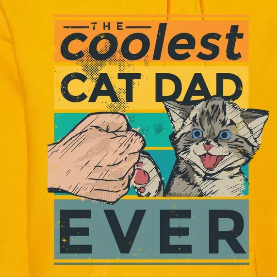 The Coolest Cat Dad Ever Premium Hoodie