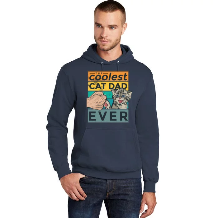 The Coolest Cat Dad Ever Tall Hoodie