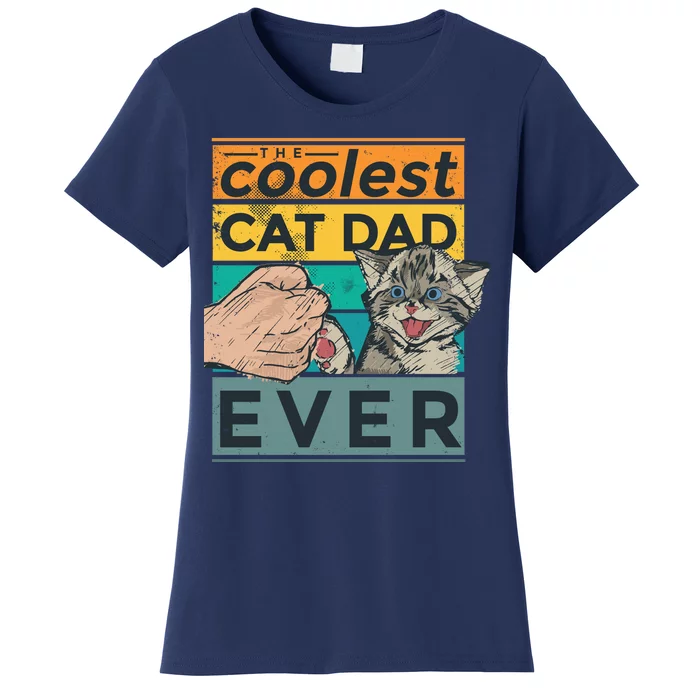 The Coolest Cat Dad Ever Women's T-Shirt