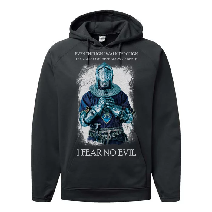 The Crusader Fear No Evil Performance Fleece Hoodie