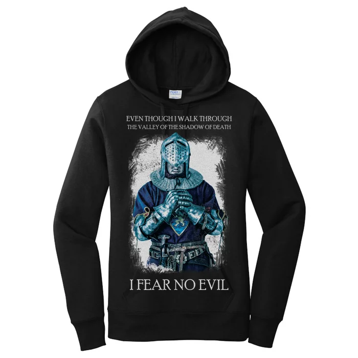 The Crusader Fear No Evil Women's Pullover Hoodie