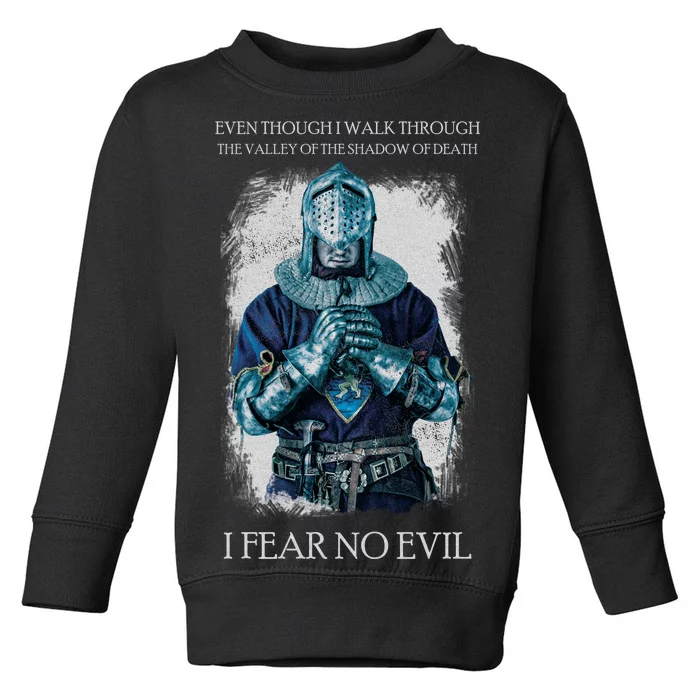 The Crusader Fear No Evil Toddler Sweatshirt