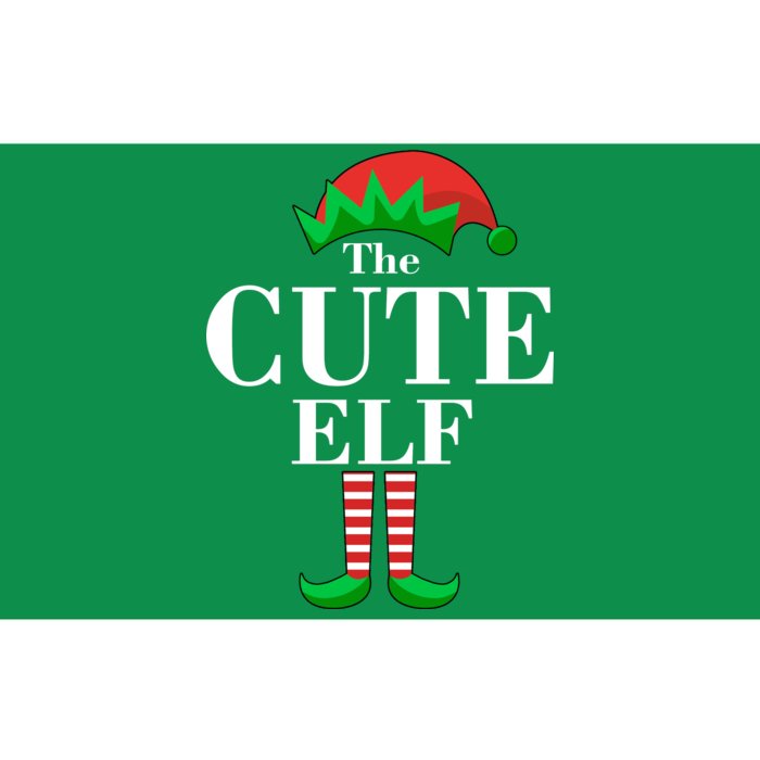 The Cute Elf Family Matching Christmas Bumper Sticker