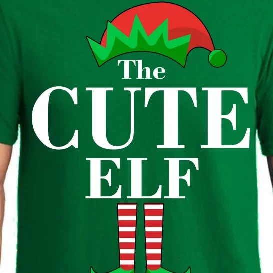 The Cute Elf Family Matching Christmas Pajama Set