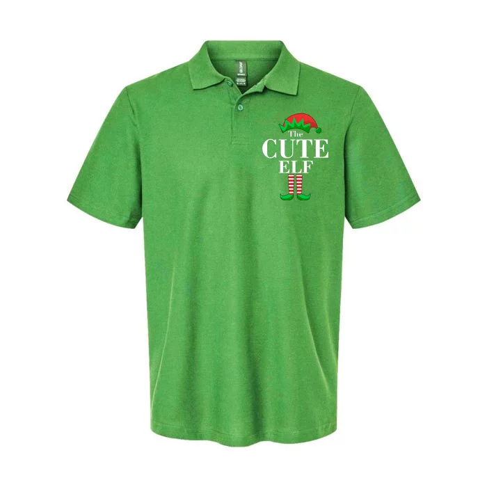 The Cute Elf Family Matching Christmas Softstyle Adult Sport Polo