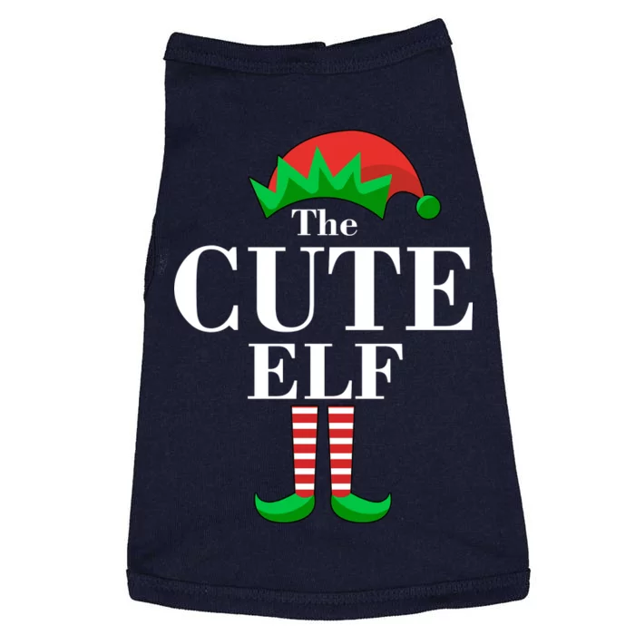 The Cute Elf Family Matching Christmas Doggie Tank