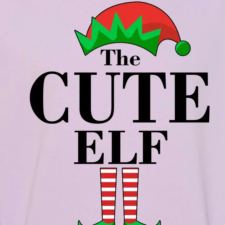 The Cute Elf Family Matching Christmas Garment-Dyed Sweatshirt