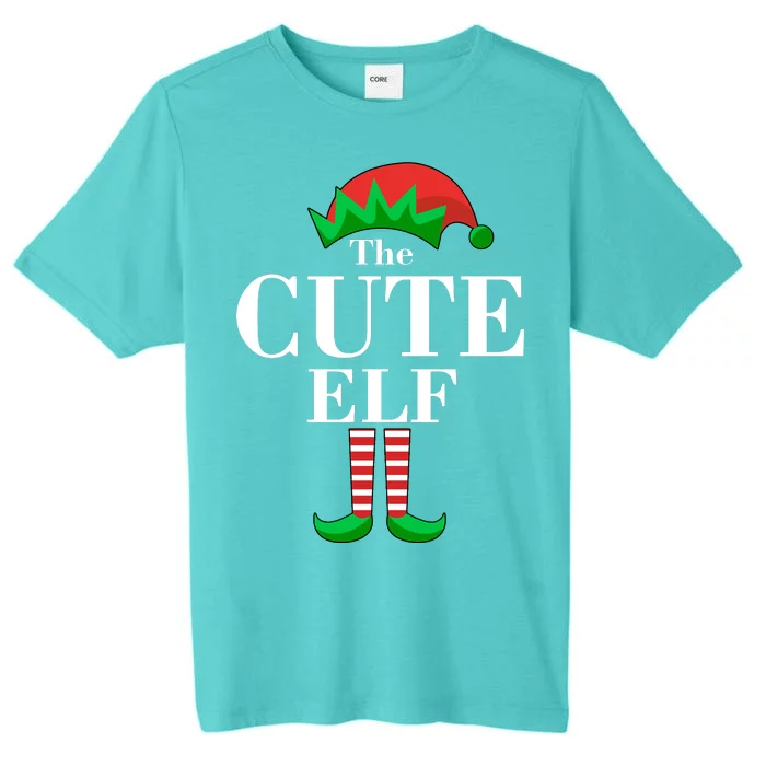 The Cute Elf Family Matching Christmas ChromaSoft Performance T-Shirt