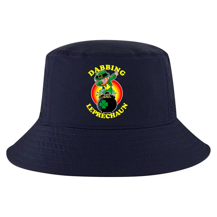 The Dabbing Leprechaun Irish Rainbow Dab St. Patrick's Day Cool Comfort Performance Bucket Hat