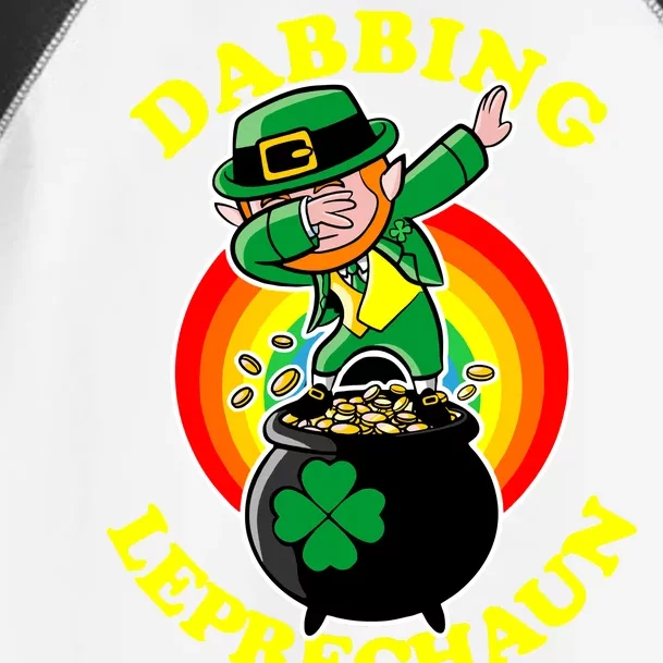 The Dabbing Leprechaun Irish Rainbow Dab St. Patrick's Day Toddler Fine Jersey T-Shirt