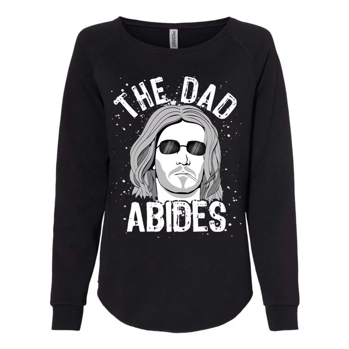 The Dad Abides Coll Shades Womens California Wash Sweatshirt