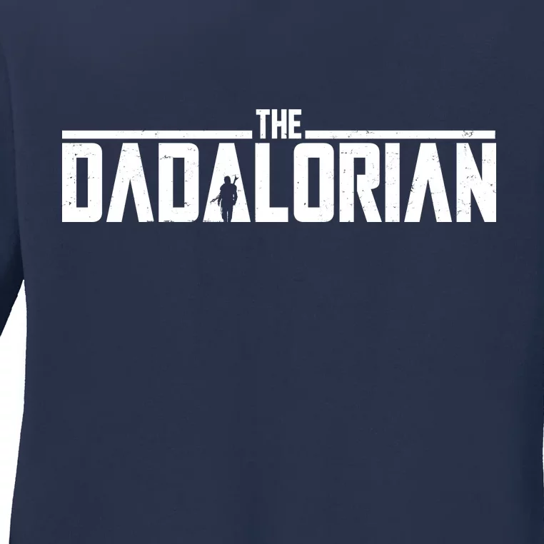 The Dadalorian Ladies Long Sleeve Shirt