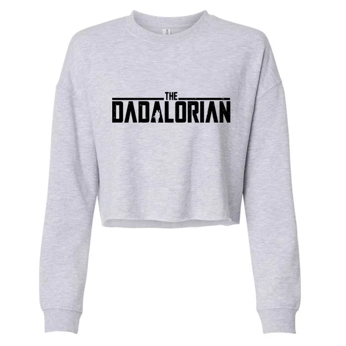 The Dadalorian Cropped Pullover Crew