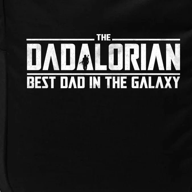 The Dadalorian Best Dad In The Galaxy Impact Tech Backpack