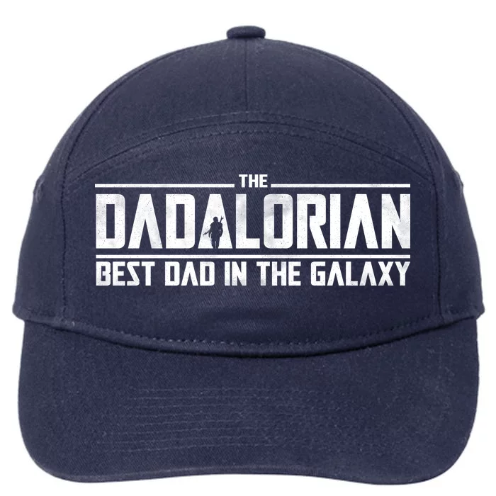 The Dadalorian Best Dad In The Galaxy 7-Panel Snapback Hat