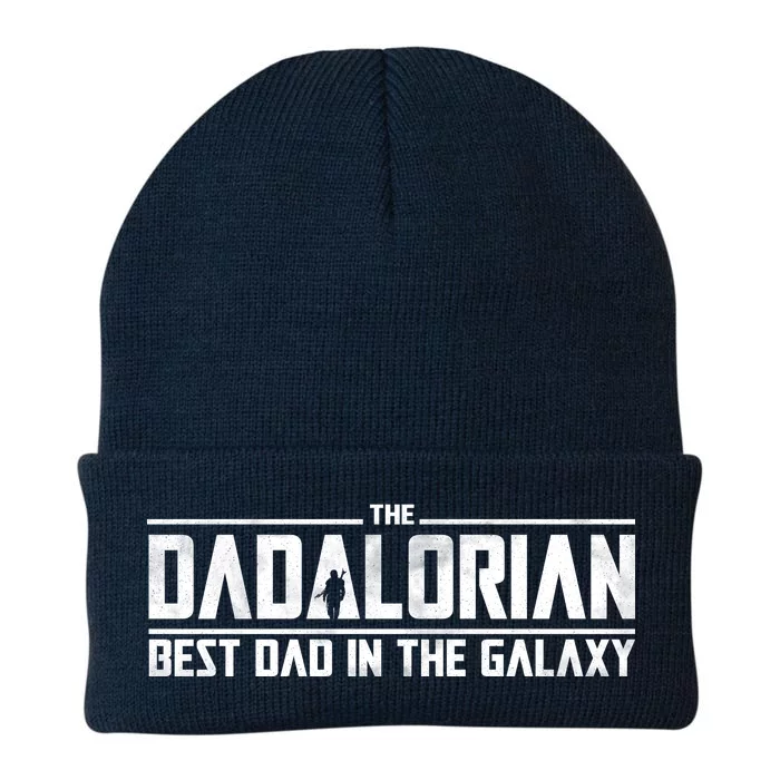 The Dadalorian Best Dad In The Galaxy Knit Cap Winter Beanie