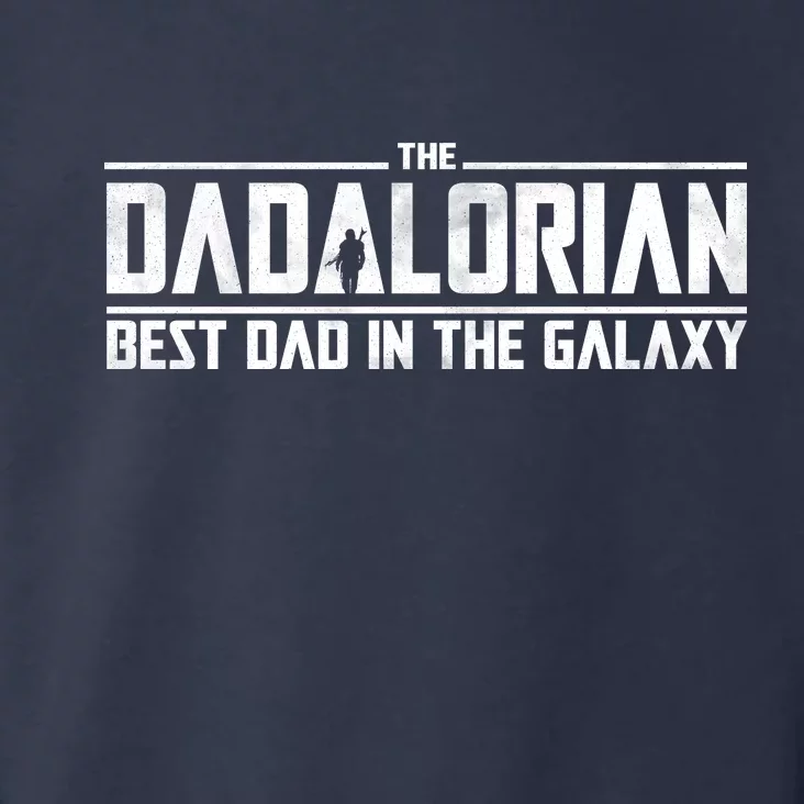 The Dadalorian Best Dad In The Galaxy Toddler Hoodie