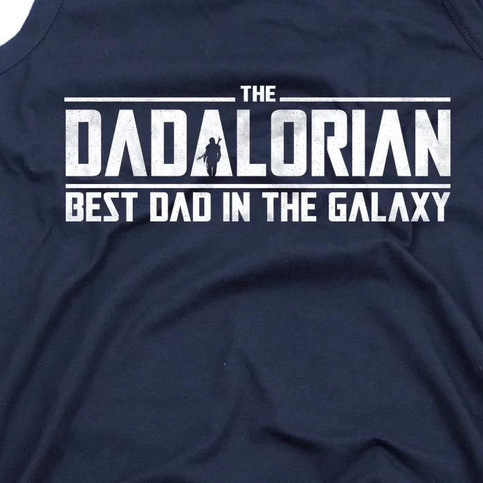 The Dadalorian Best Dad In The Galaxy Tank Top