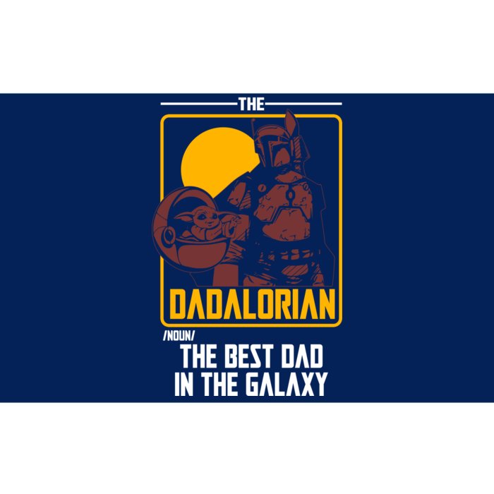 The Dadalorian Definition Best Dad In The Galaxy Bumper Sticker