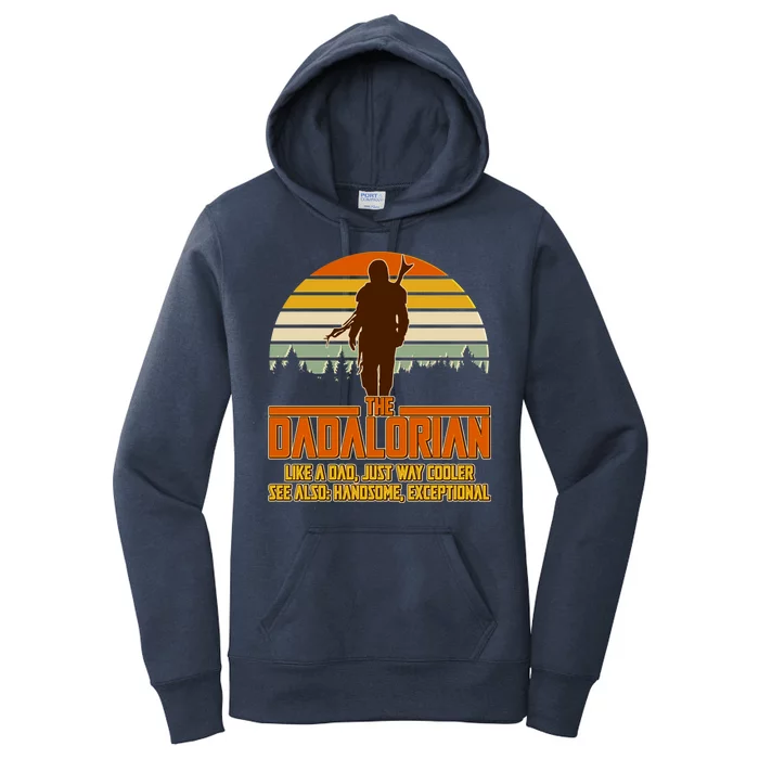 The Dadalorian Like A Dad Handsome Exceptional Women's Pullover Hoodie