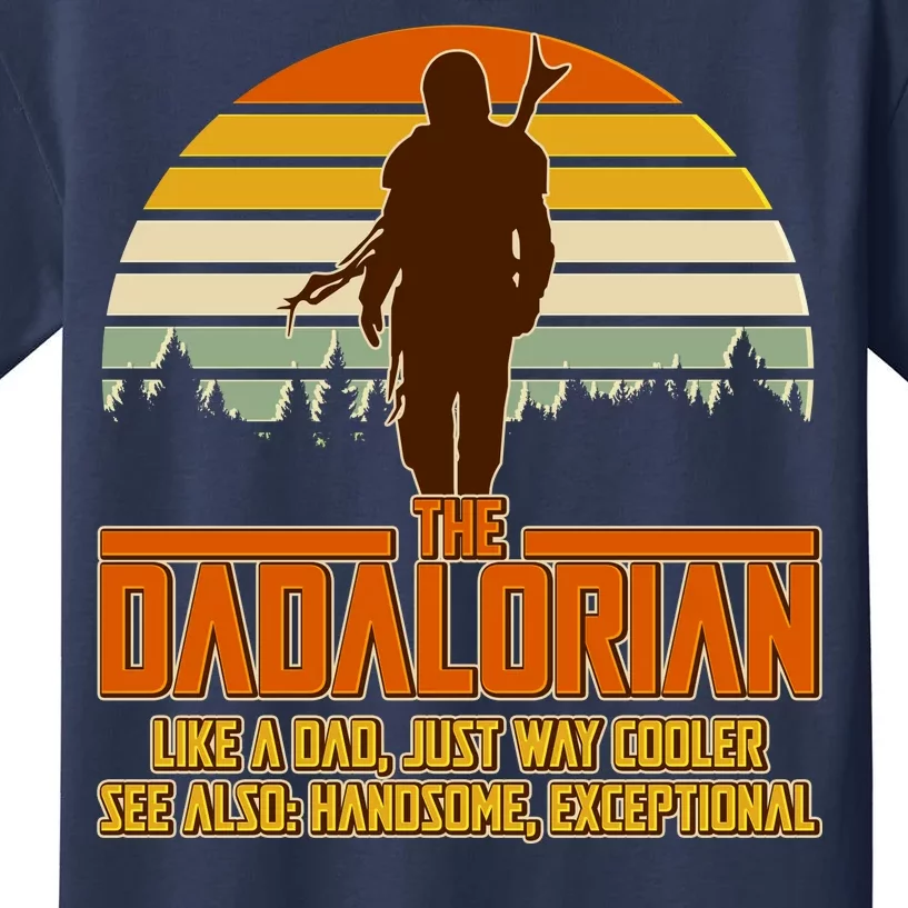 The Dadalorian Like A Dad Handsome Exceptional Kids T-Shirt