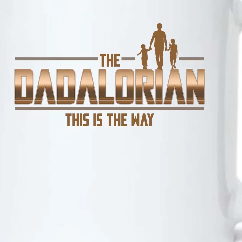 The Dadalorian This Is The Way Father's Day Sci-fi Fan Black Color Changing Mug